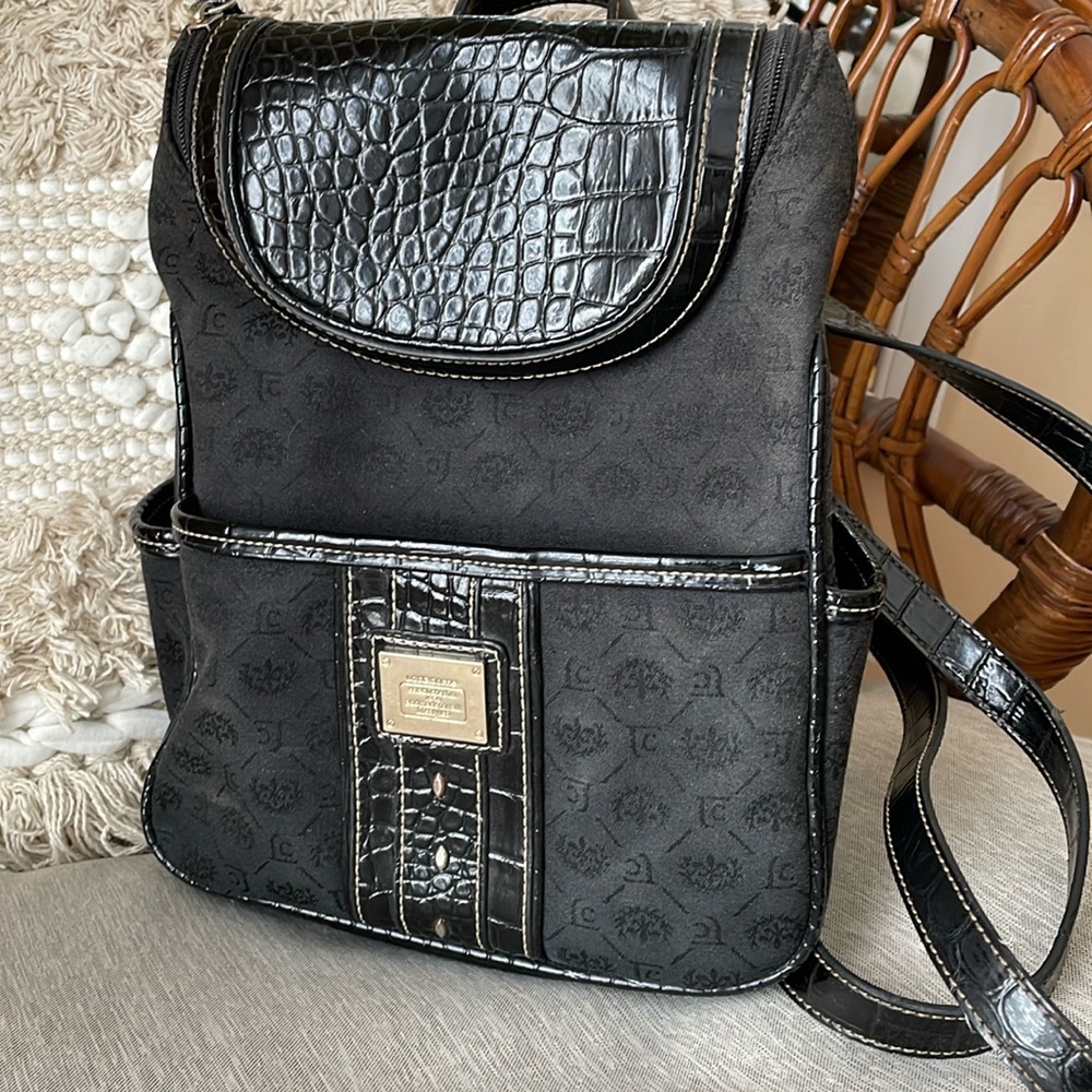 Liz Claiborne knapsack around 12” high 8 1/2 “ wide